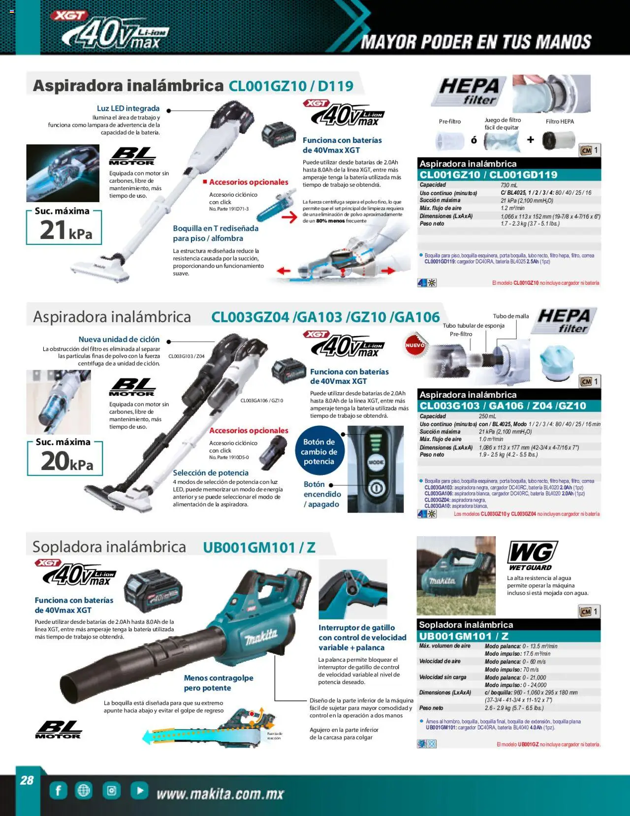 Nuevas ofertas de Makita válidas en toda la República Mexicana desde el 16.03.2023. ¡Encuentra las mejores ofertas en Makita Líneas de Ensamble! | Página: 30