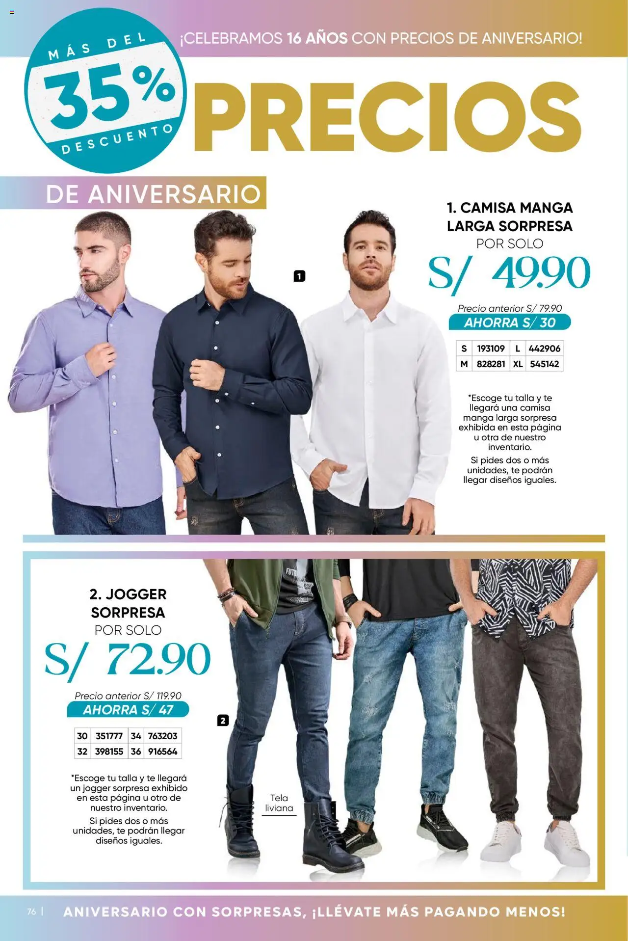 Catálogo Azzorti válido desde 15.09.2025 | Página: 78 | Productos: Camisa, Té