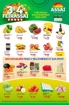 Encarte Assaí Atacadista - PR - Pré-Visualização do folheto da loja Assaí Atacadista, válido de 11.11.2025