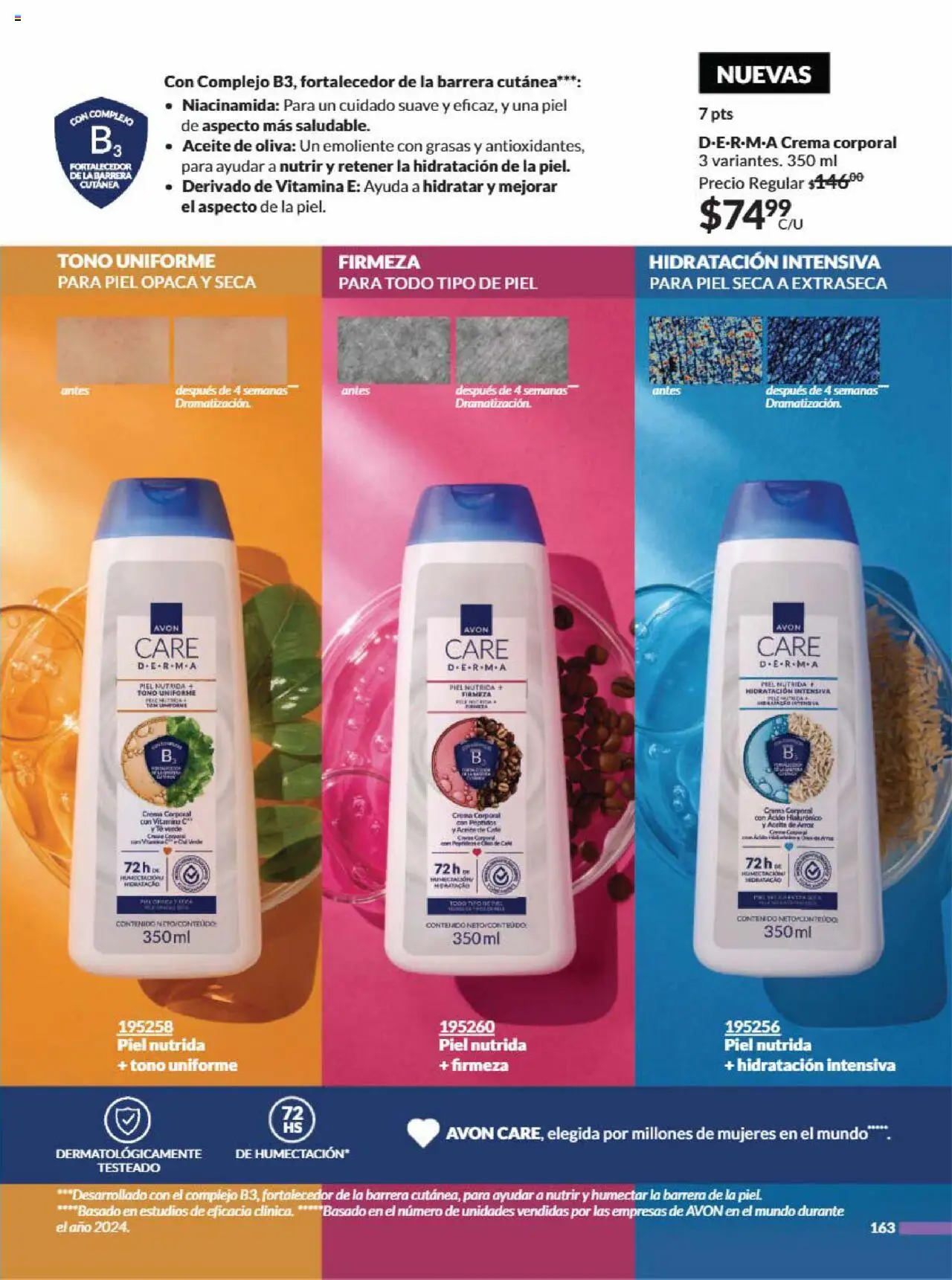 Nuevas ofertas de AVON válidas en toda la República Mexicana desde el 09.08.2025. ¡Encuentra las mejores ofertas en AVON - Campaña 13 2025! | Página: 173 | Productos: Crema, Arroz, Body, Crema corporal