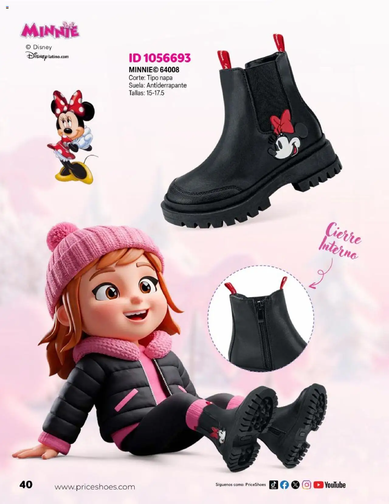 Nuevas ofertas de Price Shoes válidas en toda la República Mexicana desde el 23.04.2025. ¡Encuentra las mejores ofertas en Price Shoes catálogo Kids! | Página: 40