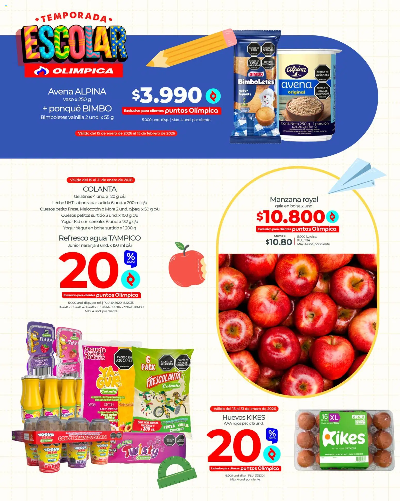 Olímpica revista - valida desde el 10.01.2026 | Página: 30