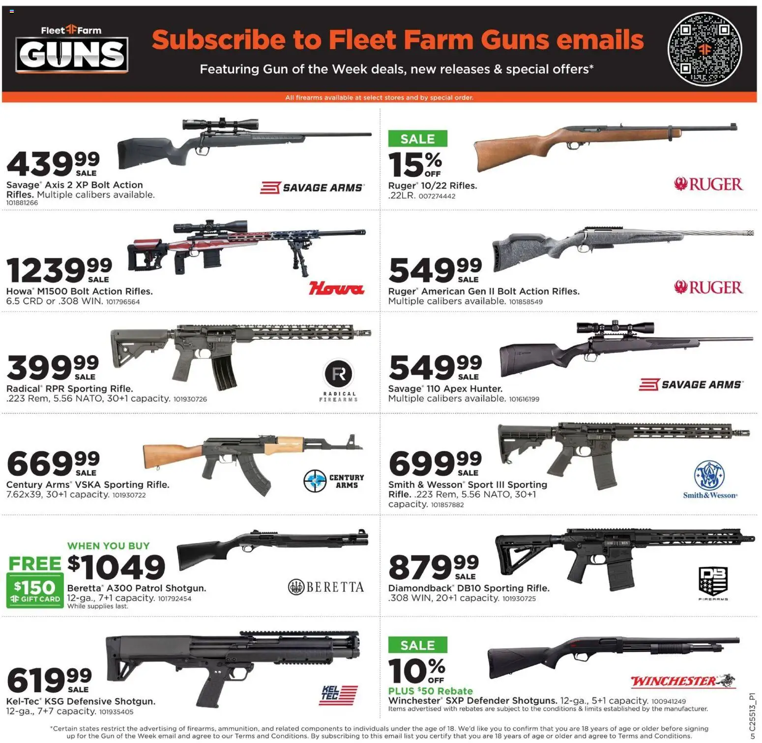 Mills Fleet Farm Take Aim - valid from 18.12.2025 | Page: 5 | Products: Gun