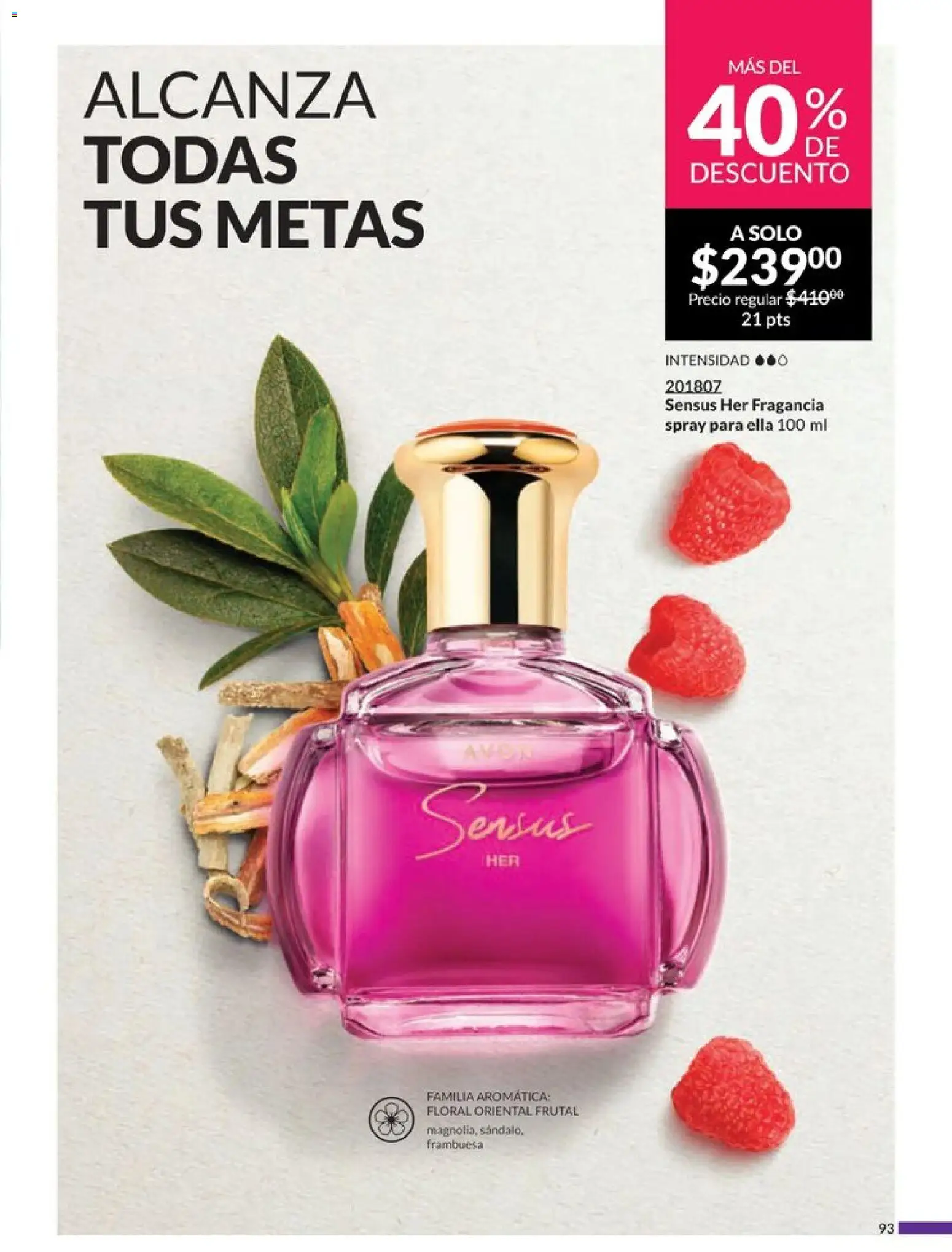 Nuevas ofertas de AVON válidas en toda la República Mexicana desde el 20.12.2025. ¡Encuentra las mejores ofertas en AVON campaña 1 2026! | Página: 99 | Productos: Fragancia