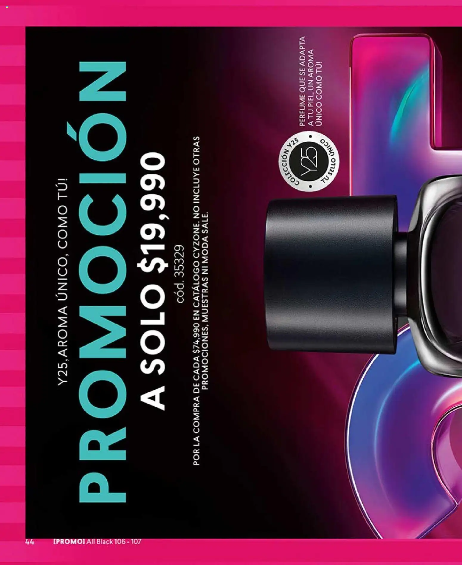CyZone revista - valida desde el 03.04.2026 | Página: 44 | Productos: Perfume