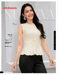 Vista previa de Cklass - Catálogo Invierno, nuevo folleto de la tienda, válido en México a partir del 16.09.2025 | Página: 8 | Productos: Blusa