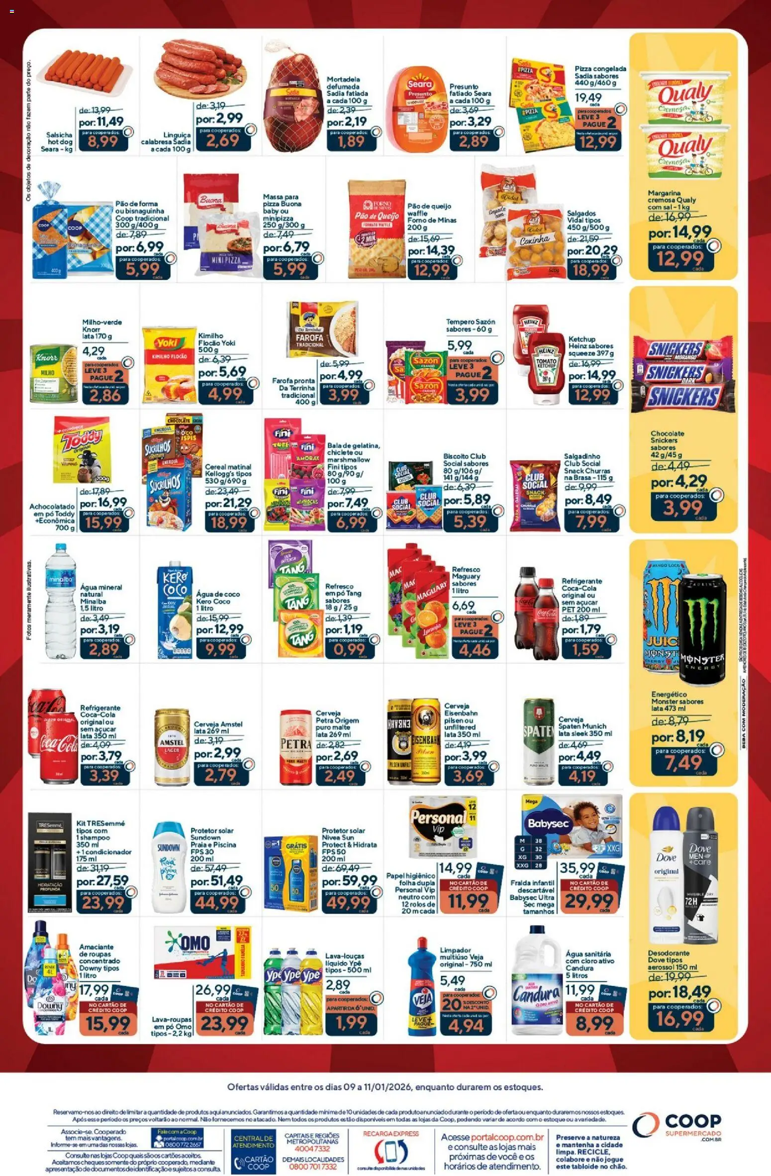 Coop Folheto - válido de 09.01.2026 | Página: 2 | Produtos: Pó, Piscina, Knorr, Monster