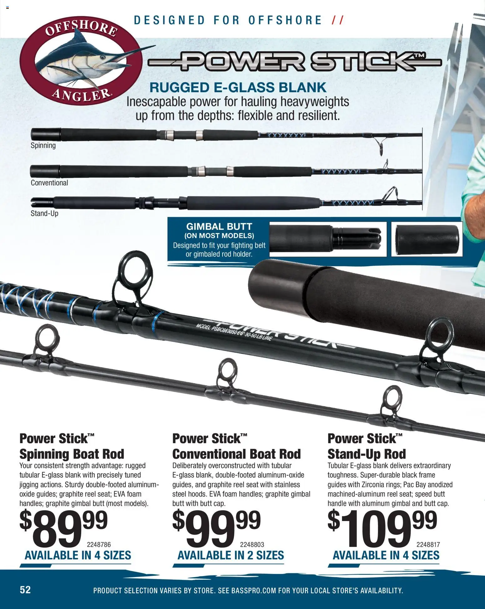 Cabela's Saltwater Specialist 26 - valid from 15.12.2025 | Page: 52 | Products: Cap, Belt, Rod