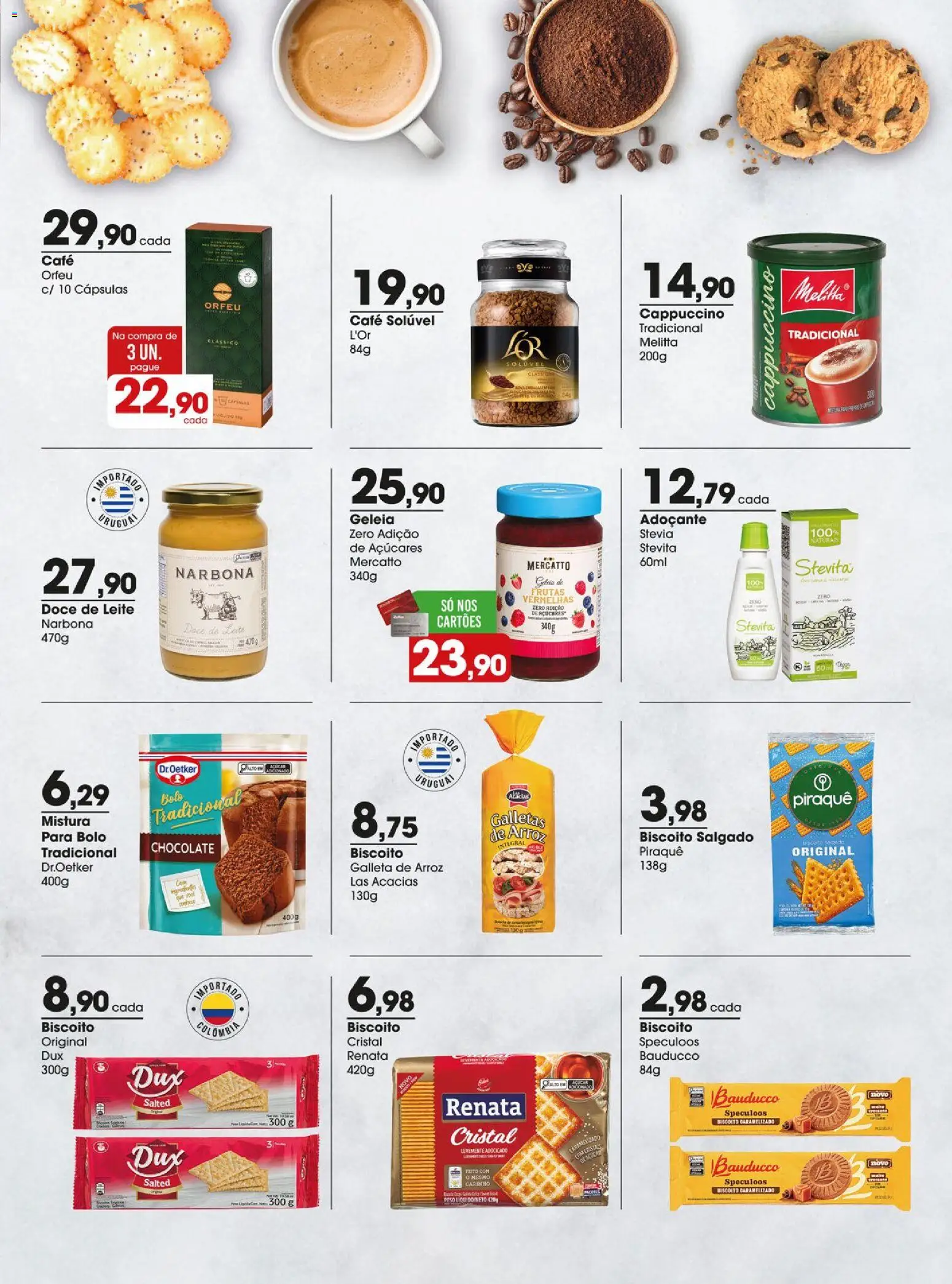 Zaffari Folheto - válido de 07.04.2026 | Página: 5 | Produtos: Adoçante, Café, Geleia, Café solúvel