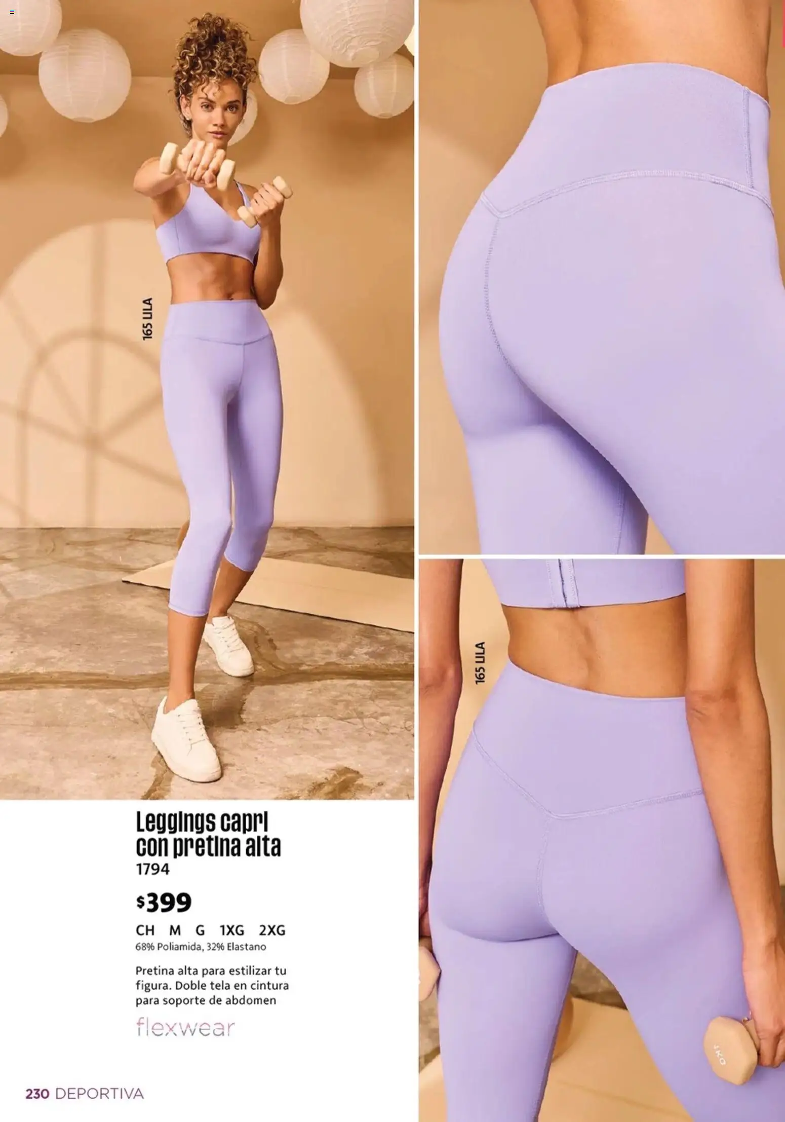 Nuevas ofertas de Ilusión válidas en toda la República Mexicana desde el 01.03.2026. ¡Encuentra las mejores ofertas en Ilusión catálogo Primavera! | Página: 232 | Productos: Leggings