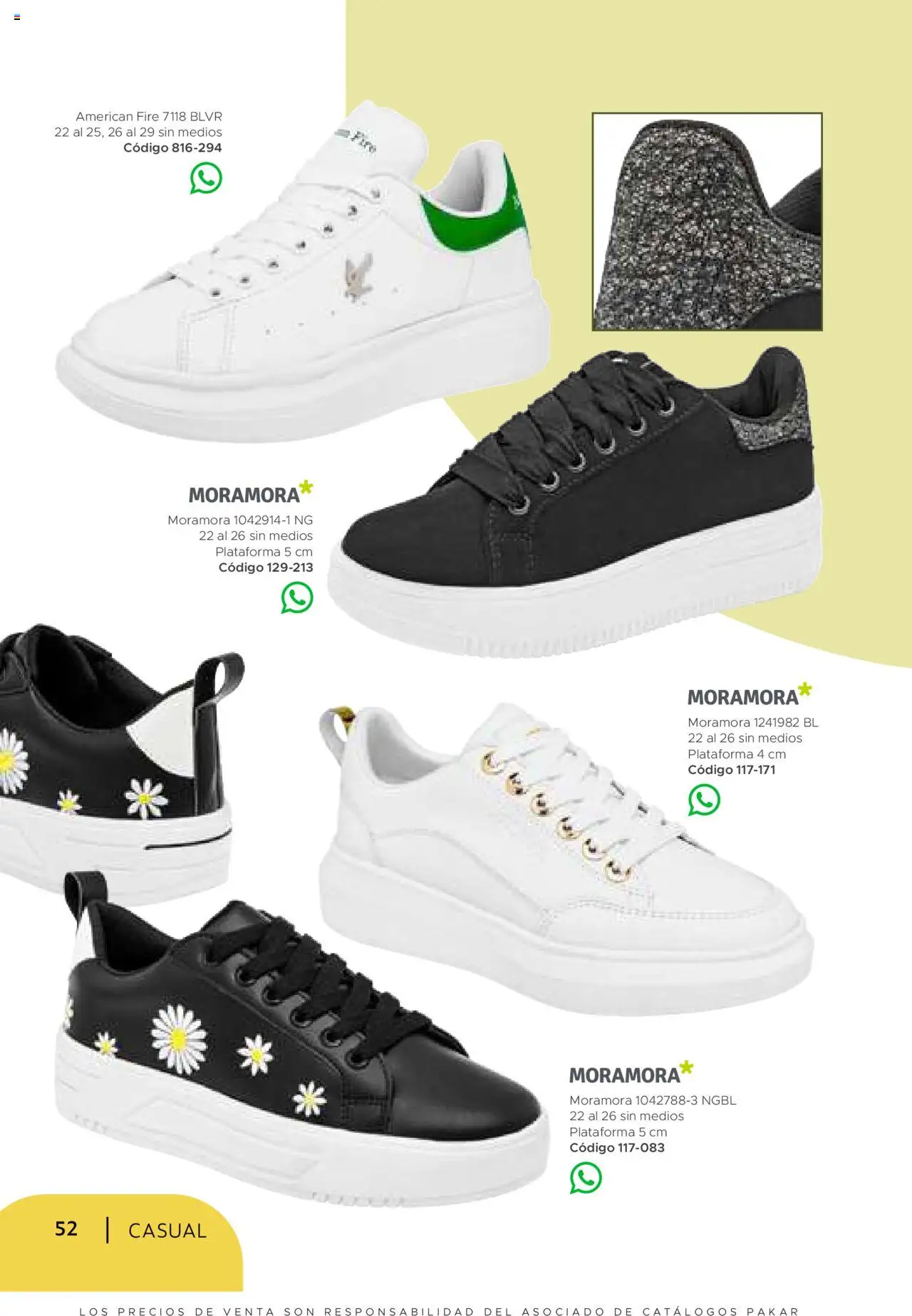 Nuevas ofertas de SC Pakar válidas en toda la República Mexicana desde el 24.07.2025. ¡Encuentra las mejores ofertas en SC Pakar - Catálogo Casual otoño / invierno! | Página: 52