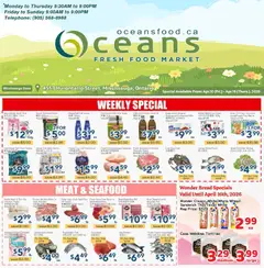 Preview of Oceans weekly flyer - Mississauga from shop Oceans valid from 10.04.2026