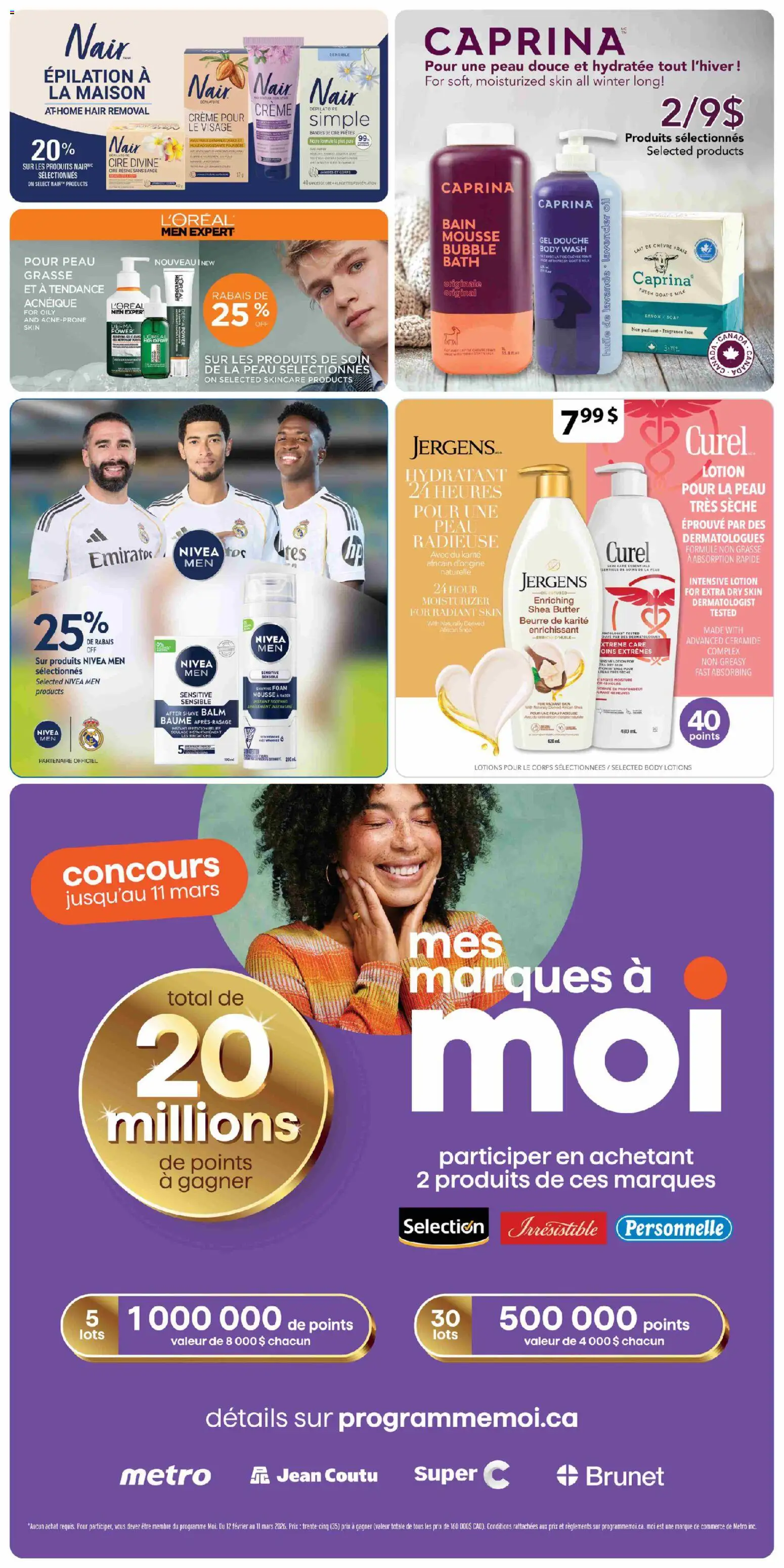 Jean Coutu flyer valid from 26.02.2026 | Page: 11 | Products: Fragrance, Shaving foam, Bath, Oil