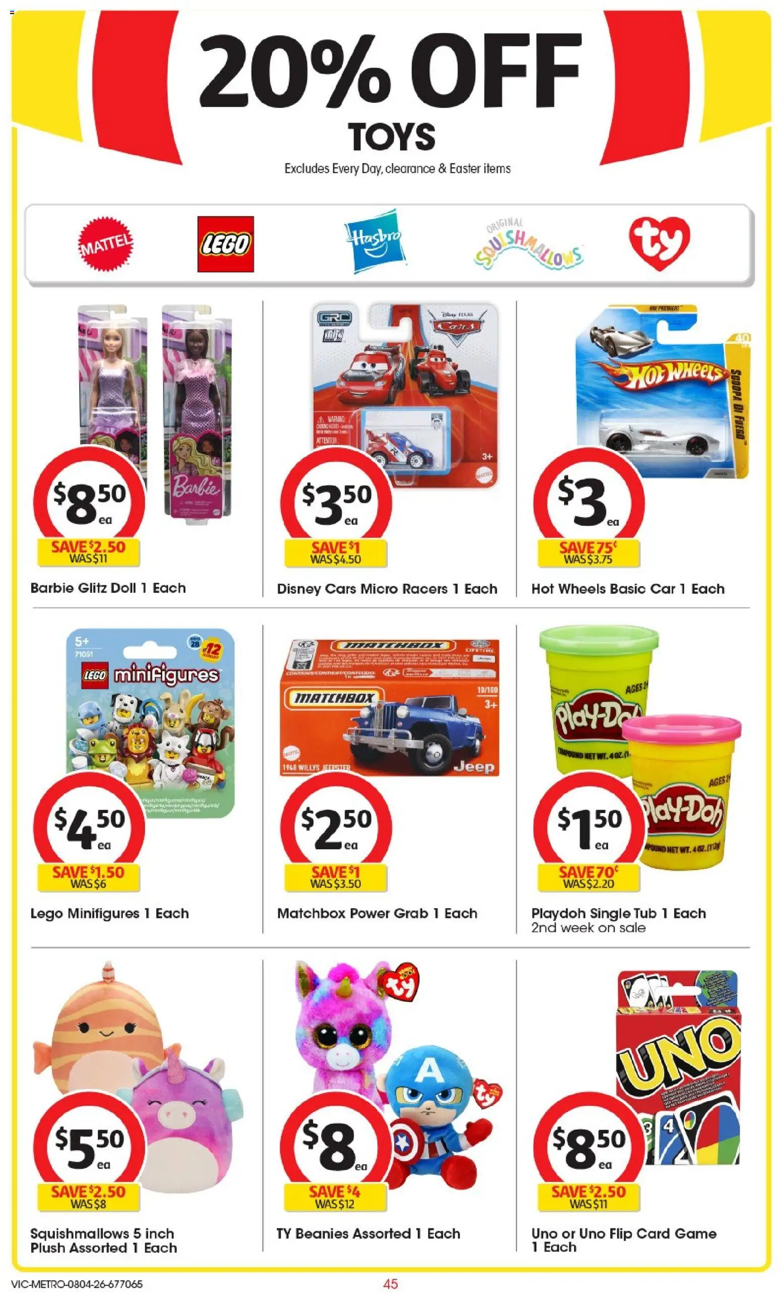 Coles catalogue - valid from 08.04.2026 | Page: 45 | Products: Game
