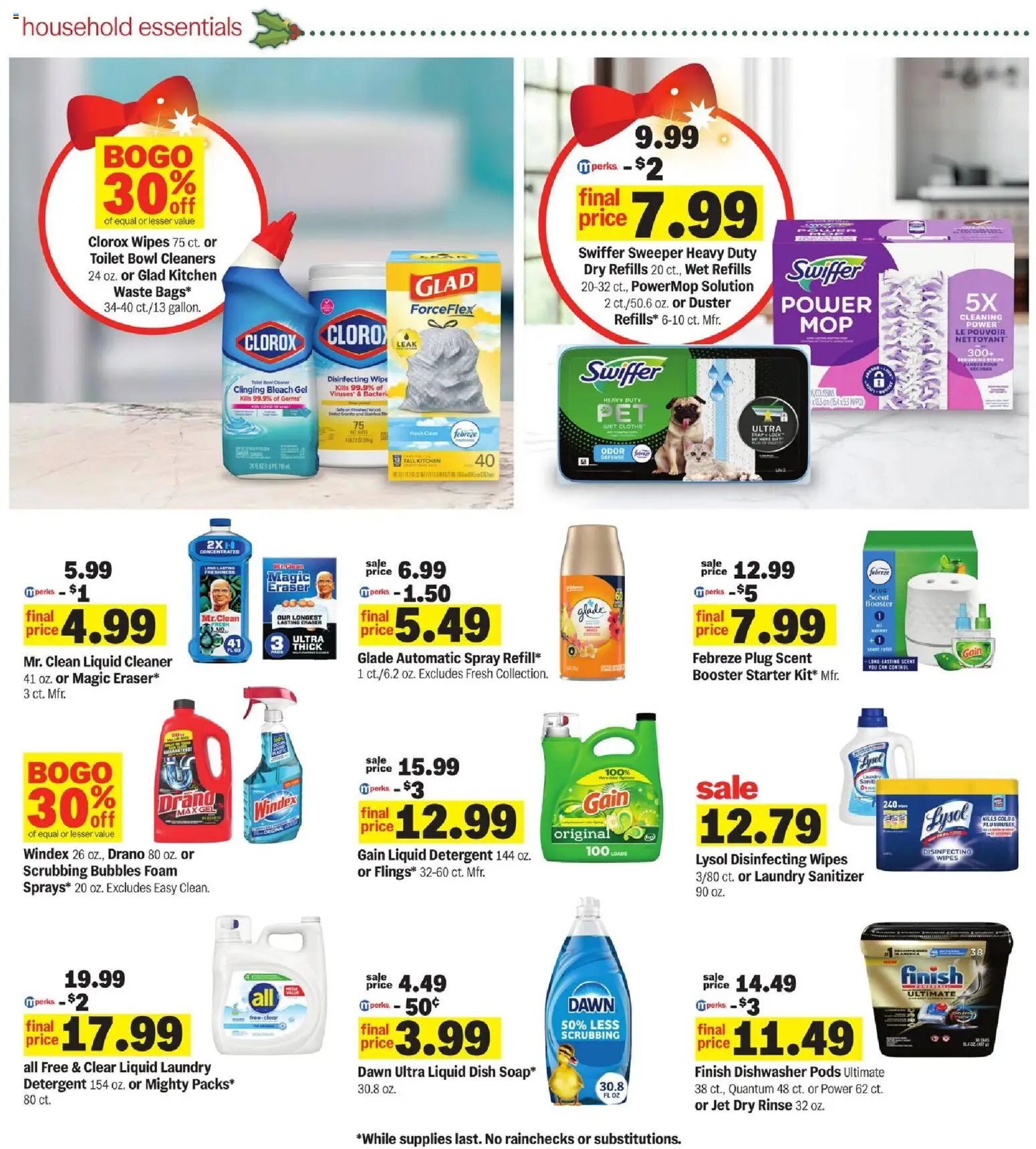 Meijer Weekly Ad - valid from 19.11.2025 | Page: 31 | Products: Eraser, Detergent, Starter, Dishwasher
