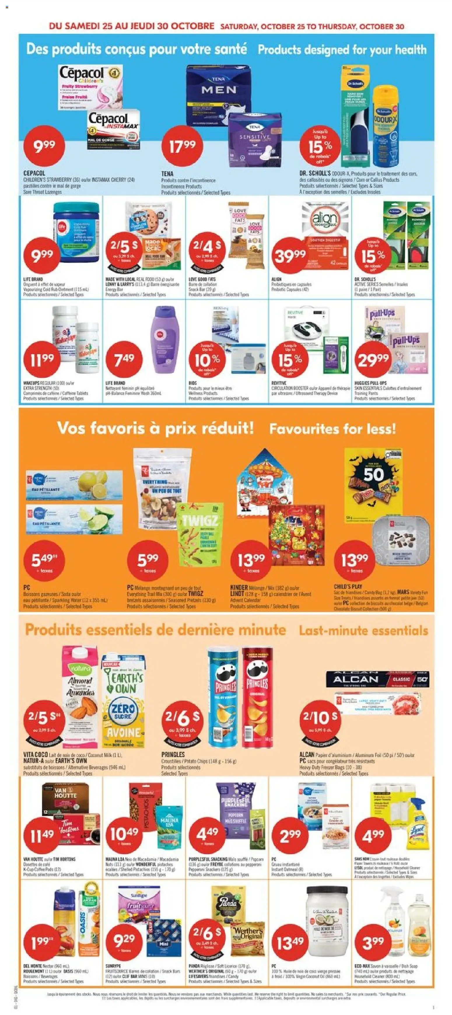 Pharmaprix flyer valid from 25.10.2025 | Page: 15 | Products: PC, Freezer, Robot, Pants