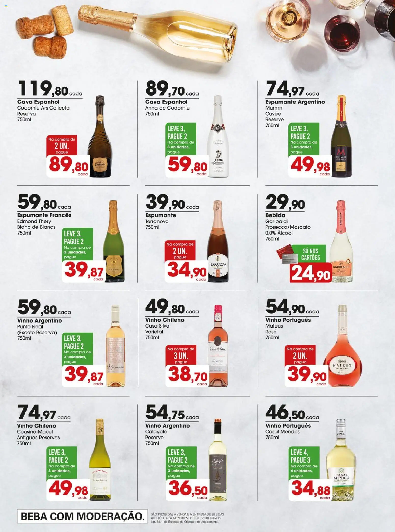 Zaffari Folheto - válido de 03.03.2026 | Página: 16 | Produtos: Espumante, Aliança, Vinho, Bebida