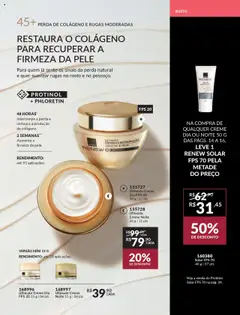 Avon Folheto - válido de 31.08.2025 | Página: 15 | Produtos: Colágeno, Protetor solar, Creme