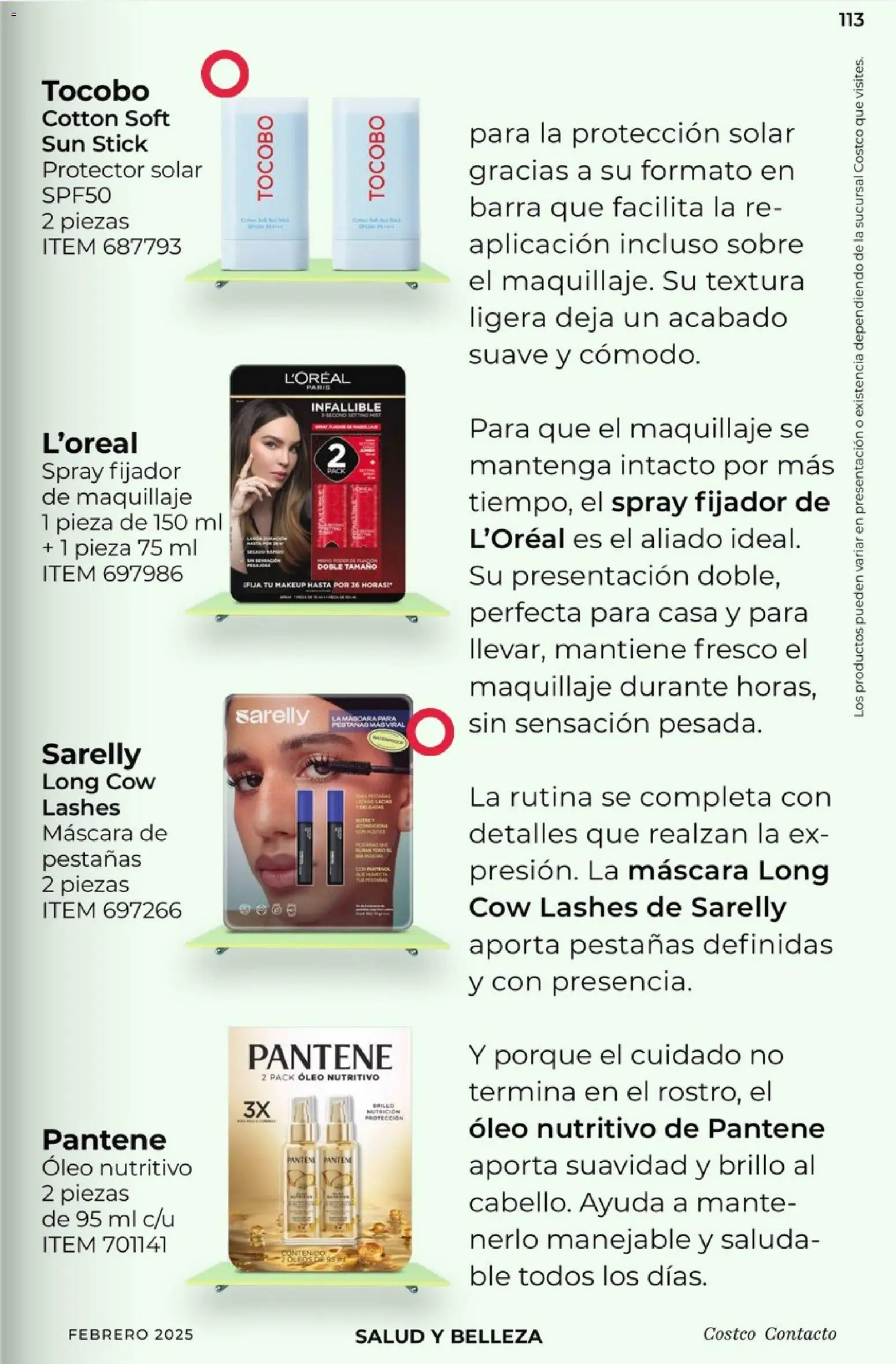 Nuevas ofertas de Costco válidas en toda la República Mexicana desde el 01.02.2026. ¡Encuentra las mejores ofertas en Costco Revista Febrero ! | Página: 113