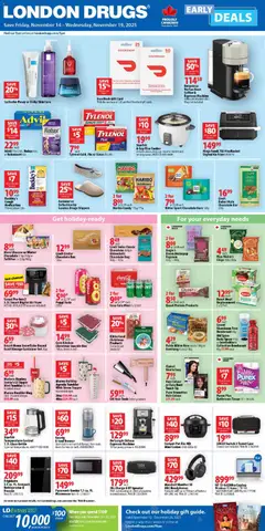 Preview of London Drugs weekly flyer / circulaire from shop London Drugs valid from 14.11.2025