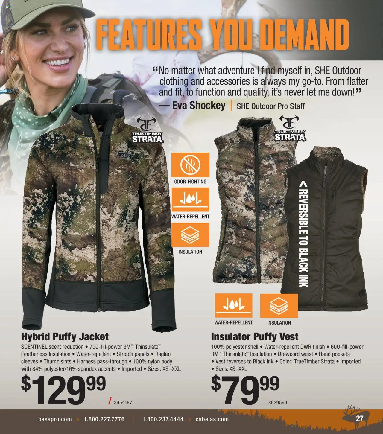 Cabela's Archery 25 - valid from 15.07.2025 | Page: 27 | Products: Ink, Vest, Jacket