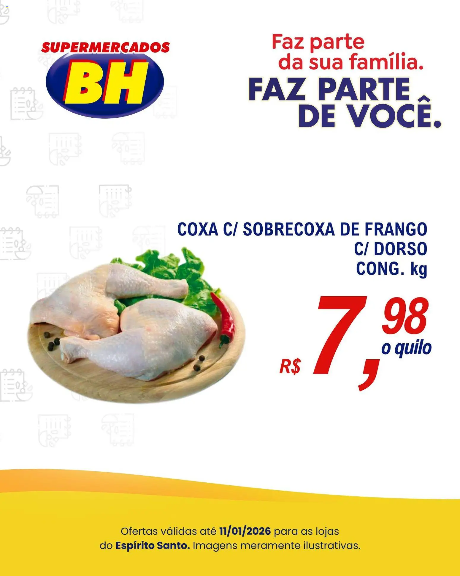 Supermercados BH Folheto - válido de 05.01.2026 | Página: 3 | Produtos: Frango