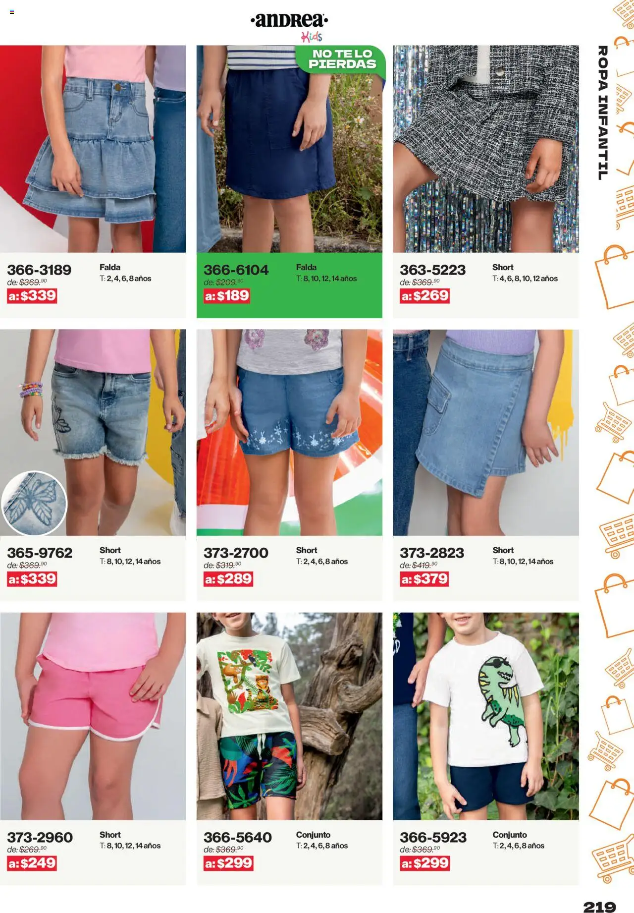 Nuevas ofertas de Andrea válidas en toda la República Mexicana desde el 10.08.2025. ¡Encuentra las mejores ofertas en Andrea - Catálogo Outlet! | Página: 219 | Productos: Ropa, Conjunto, Falda, Short