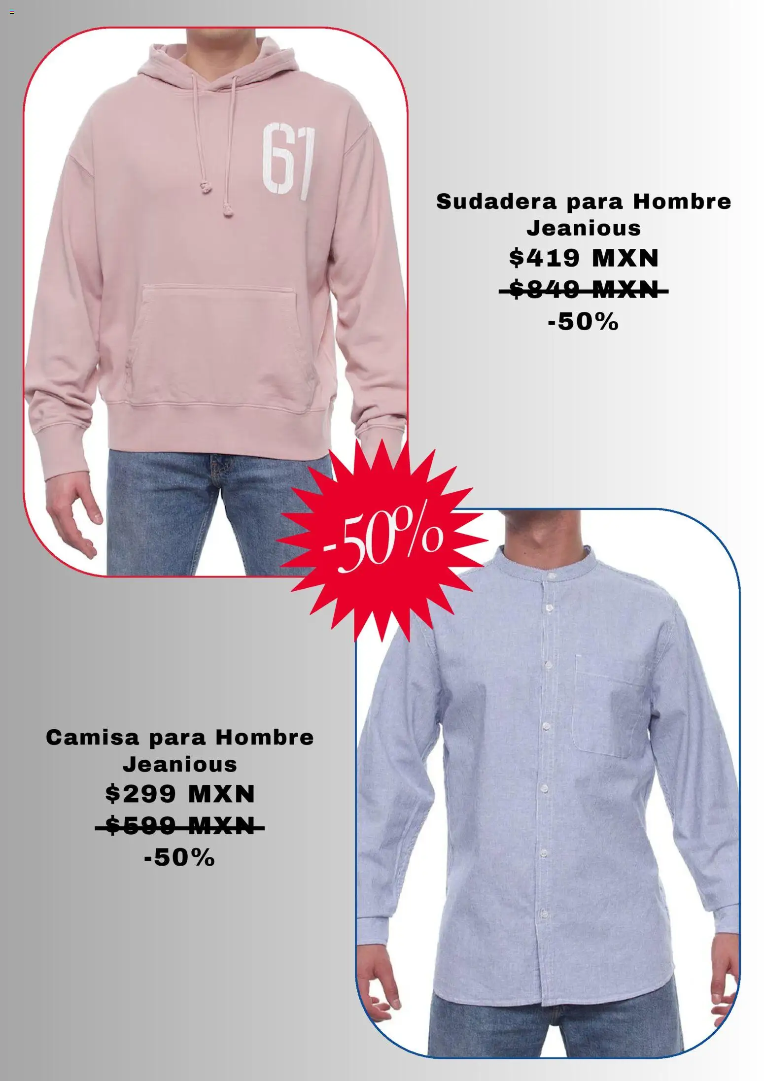 Nuevas ofertas de Sears válidas en toda la República Mexicana desde el 01.10.2025. ¡Encuentra las mejores ofertas en Sears catálogo! | Página: 5 | Productos: Camisa, Sudadera