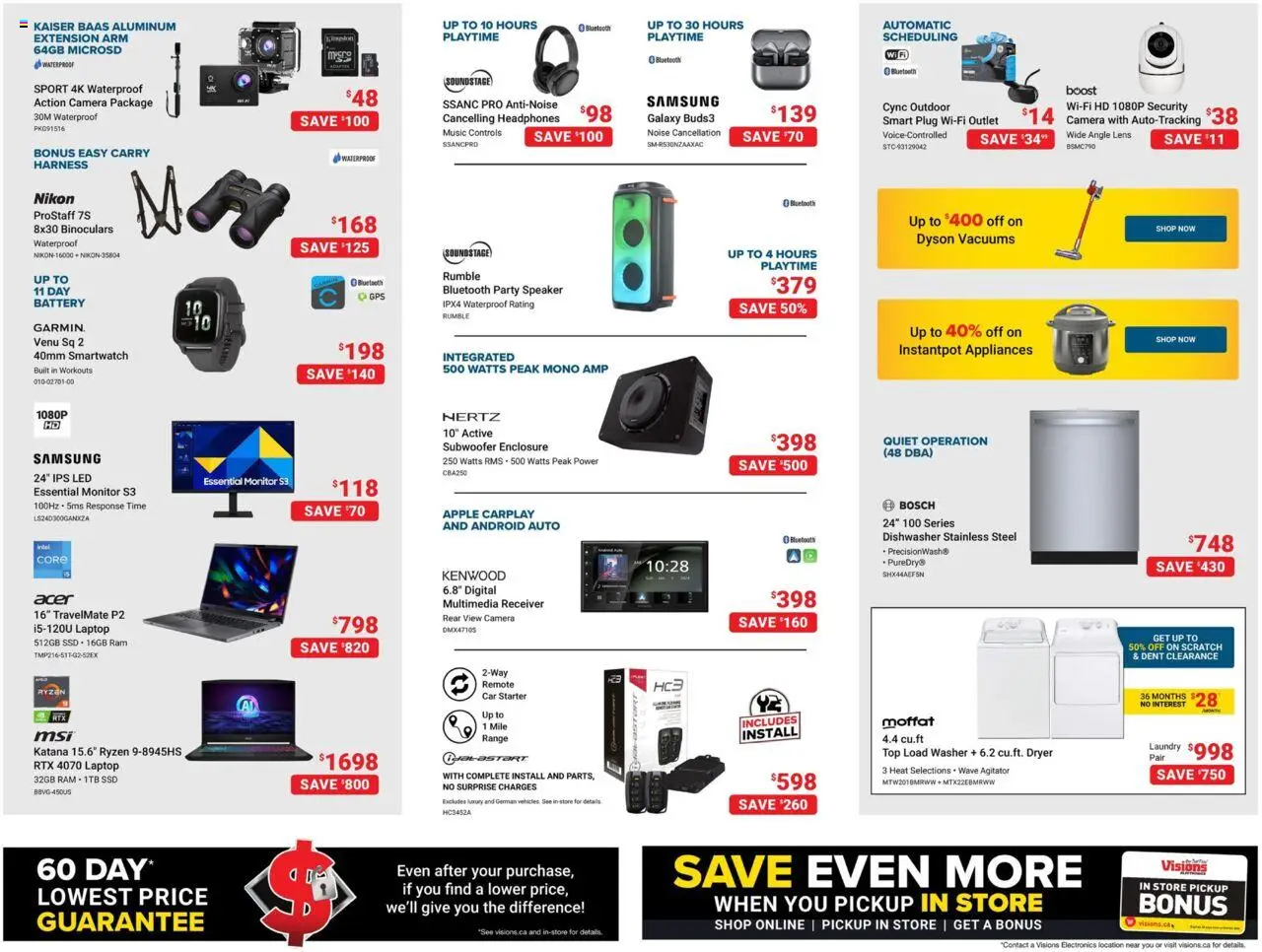 Visions flyer valid from 12.09.2025 | Page: 3 | Products: Speaker, Dishwasher, Smartwatch, Battery