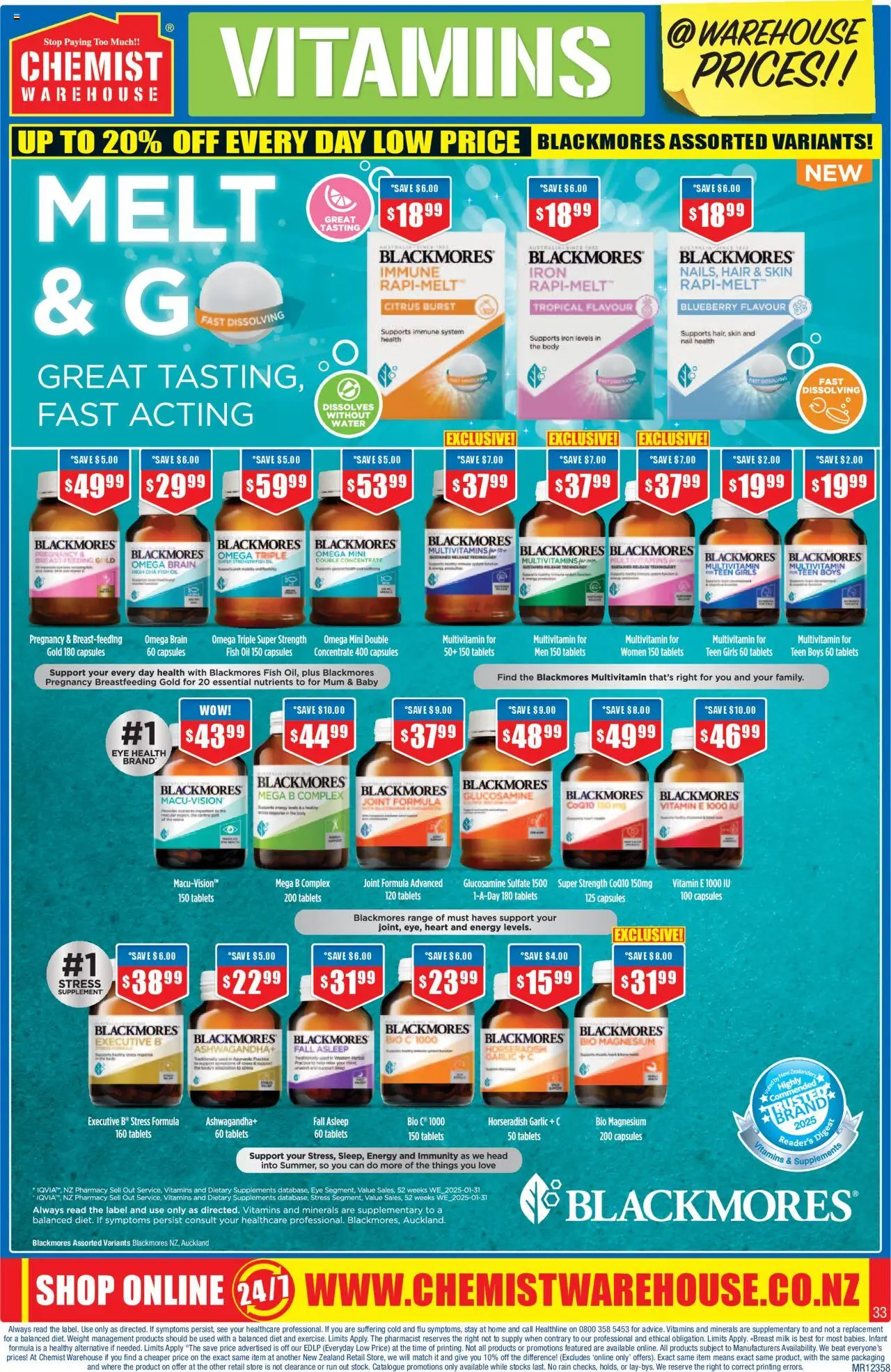 Chemist Warehouse catalogue from 02.10.2025 | Page: 33