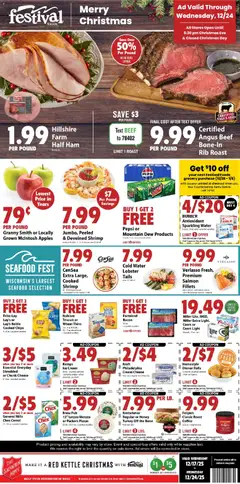 Preview of Festival Foods weekly ads valid from 17.12.2025