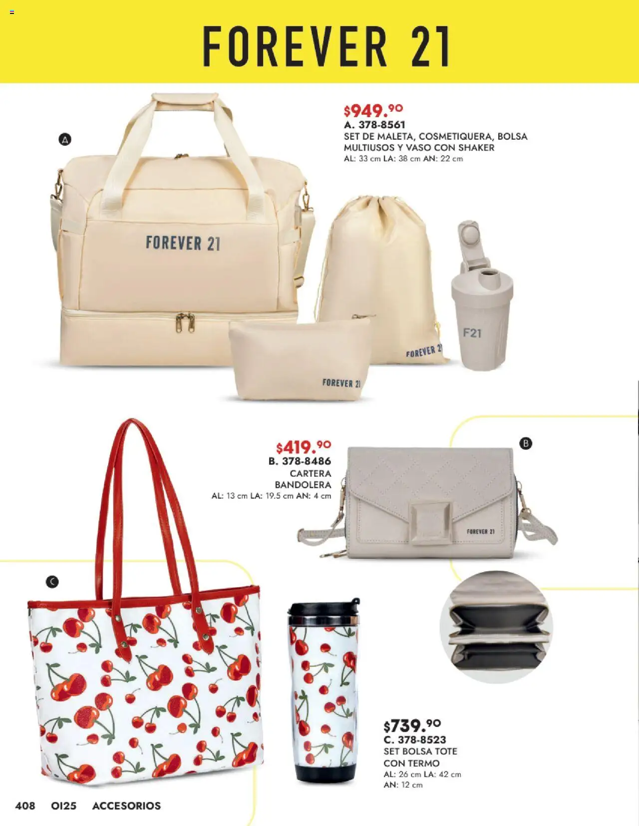 Nuevas ofertas de Andrea válidas en toda la República Mexicana desde el 24.08.2025. ¡Encuentra las mejores ofertas en Andrea - Catálogo Accesorios! | Página: 22 | Productos: Bolsa, Termo