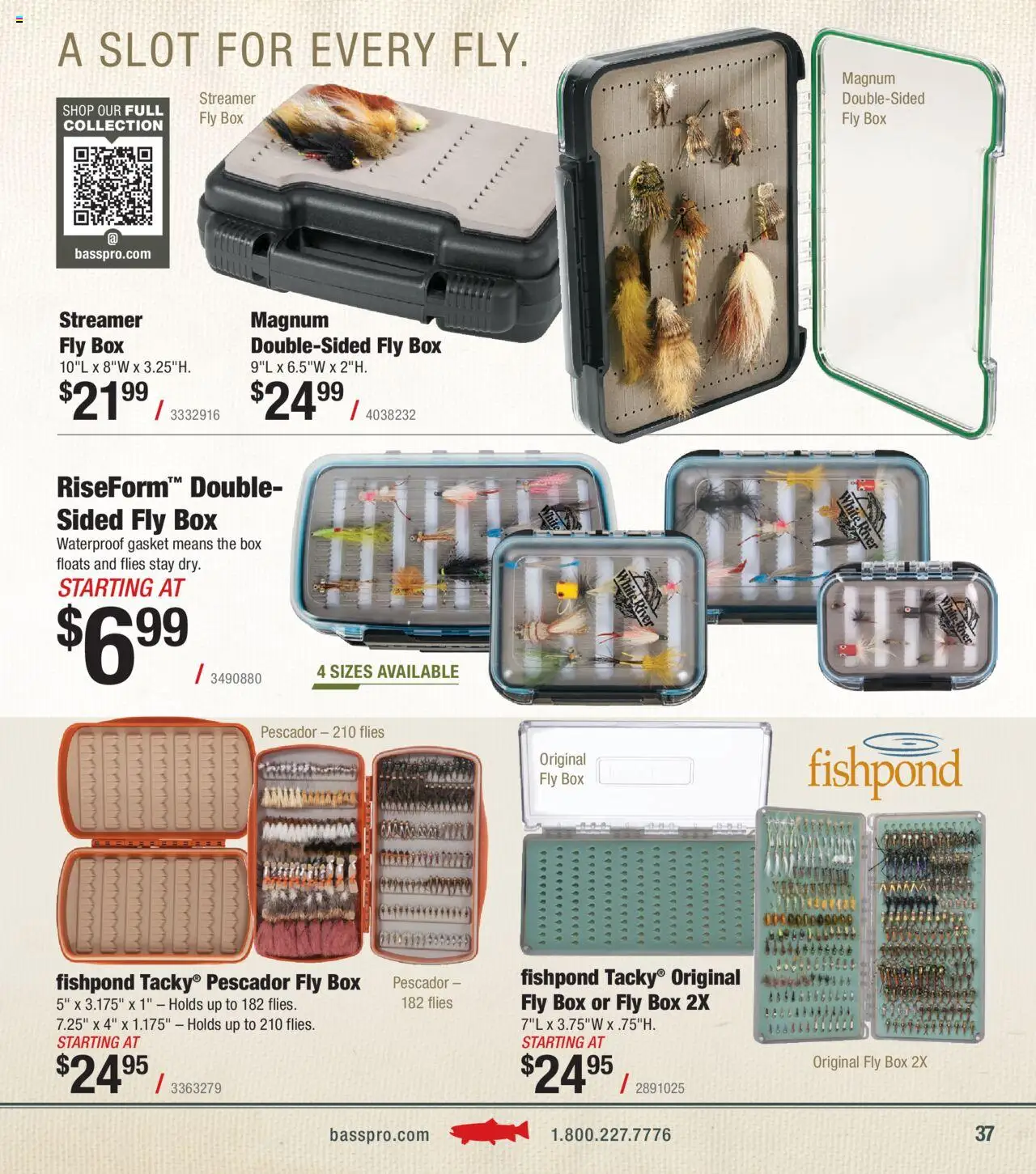 Cabela's Fly Fishing 25 - valid from 21.04.2025 | Page: 37 | Products: Box, Gasket