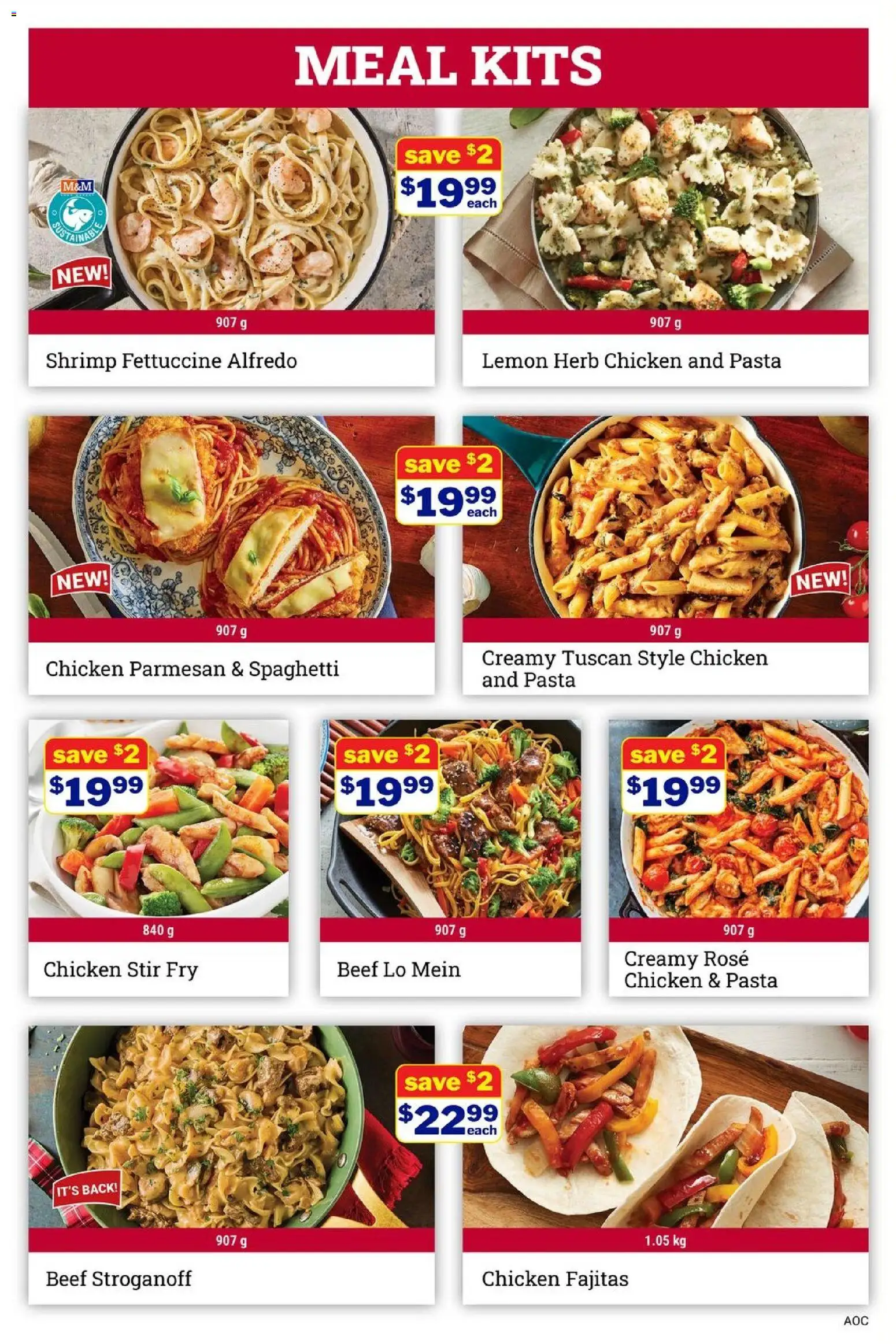 M&M Food Market flyer valid from 23.04.2026 | Page: 7 | Products: Beef, Pasta, Chicken