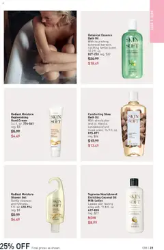 Avon Brochure - valid from 30.07.2025 | Page: 23 | Products: Butter, Oil, Hand cream, Shower gel