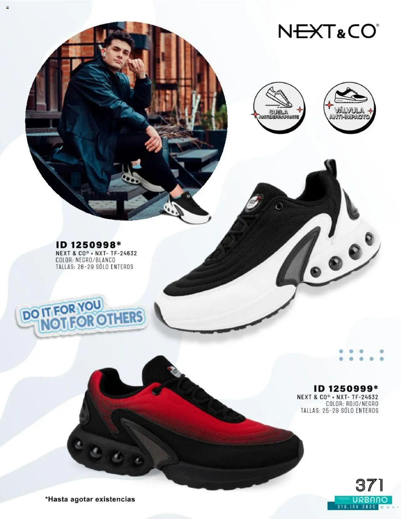 Nuevas ofertas de Price Shoes válidas en toda la República Mexicana desde el 24.07.2025. ¡Encuentra las mejores ofertas en Price Shoes catálogo Urbano otoño / invierno 2025! | Página: 371 | Productos: Válvula