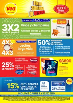 Vista previa Vea - Oferta fin de semana válido desde el 17.04.2026