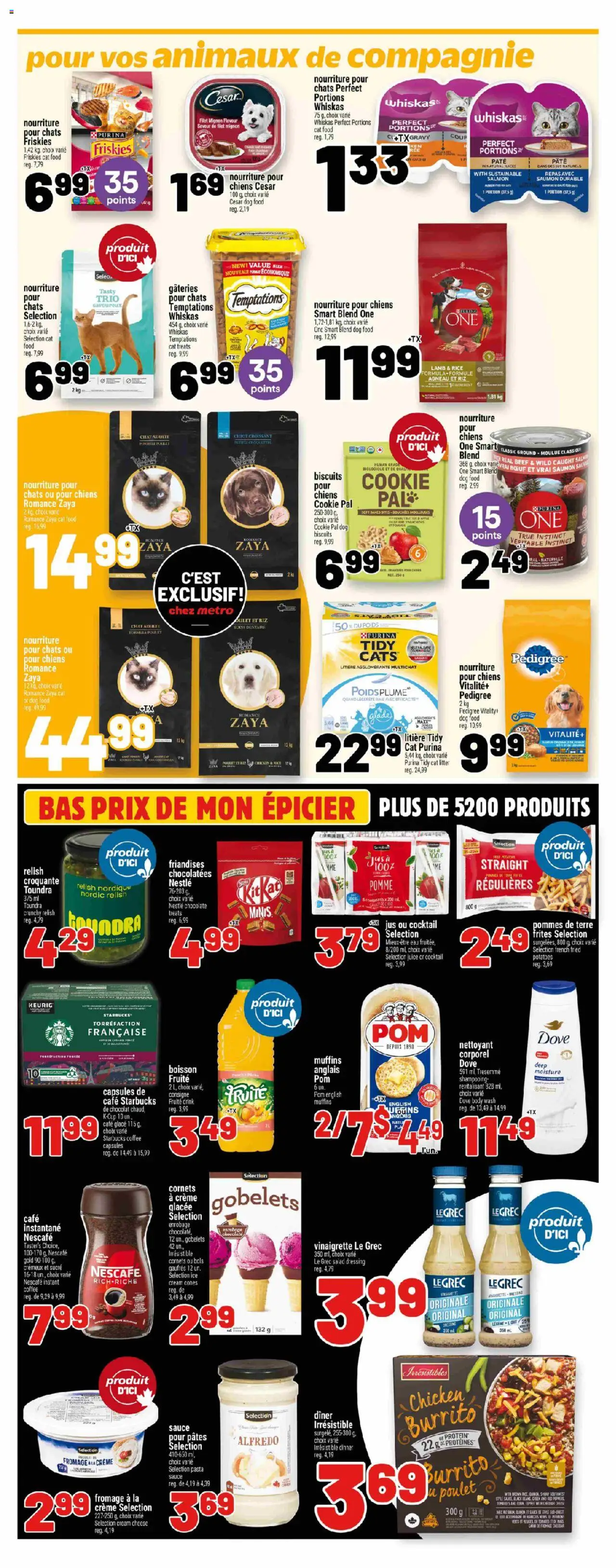 Metro flyer valid from 07.08.2025 | Page: 19 | Products: Salad, Potatoes, Juice, Chicken