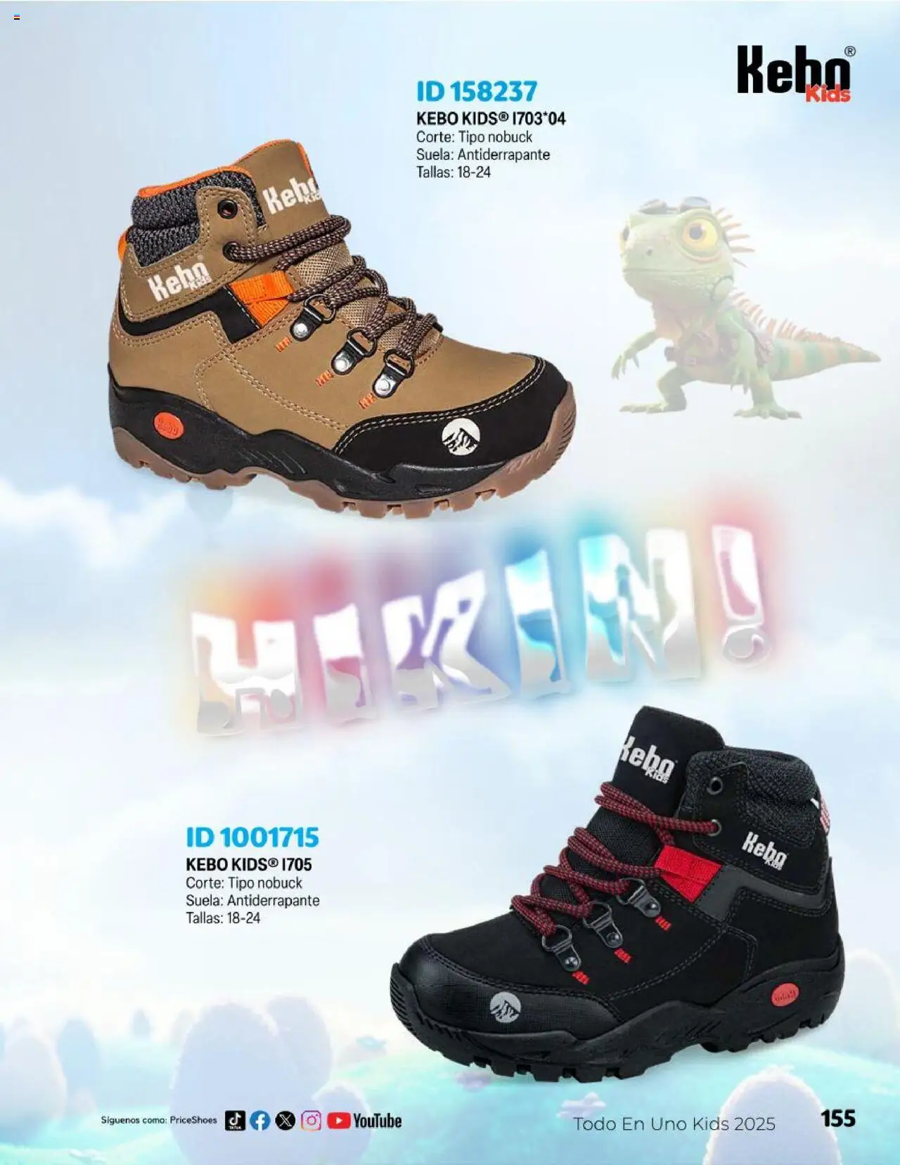 Nuevas ofertas de Price Shoes válidas en toda la República Mexicana desde el 23.04.2025. ¡Encuentra las mejores ofertas en Price Shoes catálogo Kids! | Página: 155