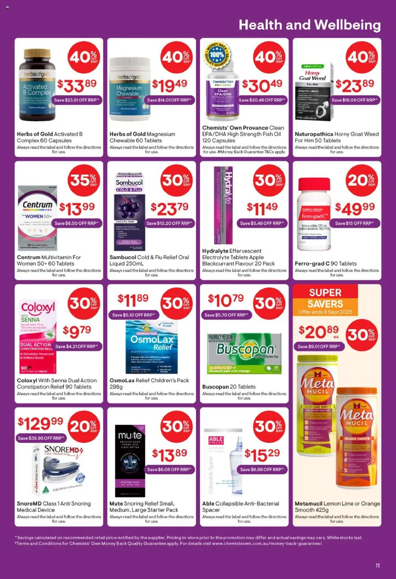 Discount Drug Stores catalogue - valid from 13.08.2025 | Page: 11 | Products: Table, Oil, Fish, Fish oil