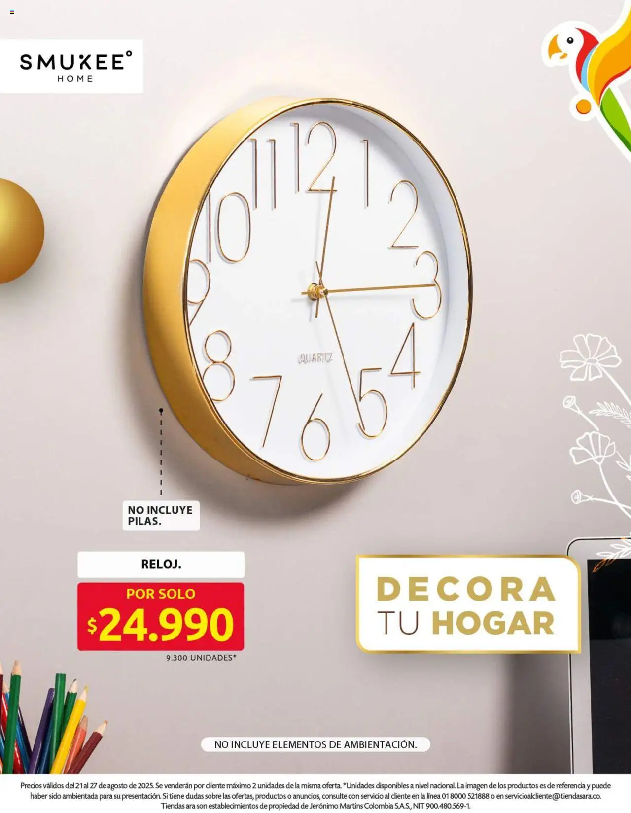Ara revista - valida desde el 21.08.2025 | Página: 6 | Productos: Sobre