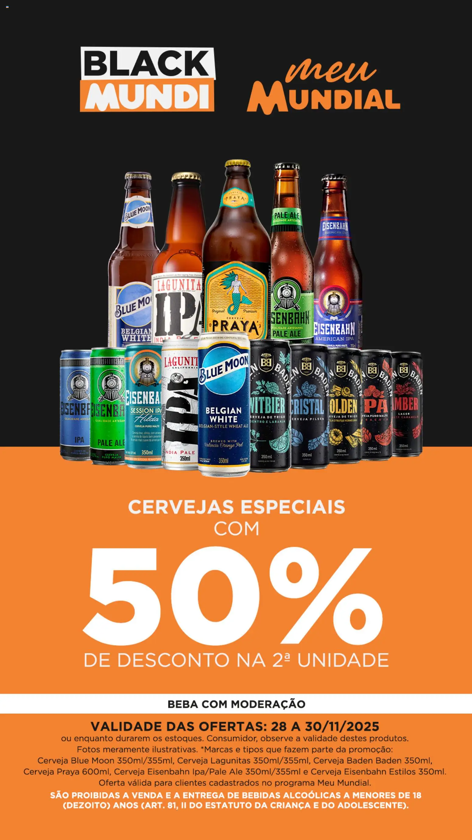 Mundial Folheto - válido de 28.11.2025 | Página: 8 | Produtos: Eisenbahn, Cerveja, Pá
