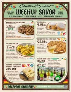 Preview of Central Market weekly ads valid from 10.09.2025