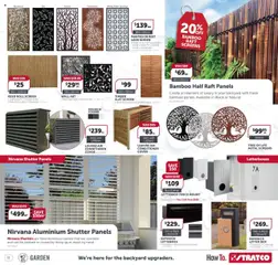 Stratco catalogue - valid from 08.08.2025 | Page: 11 | Products: Fence, Conditioner, Umbrella, Screen