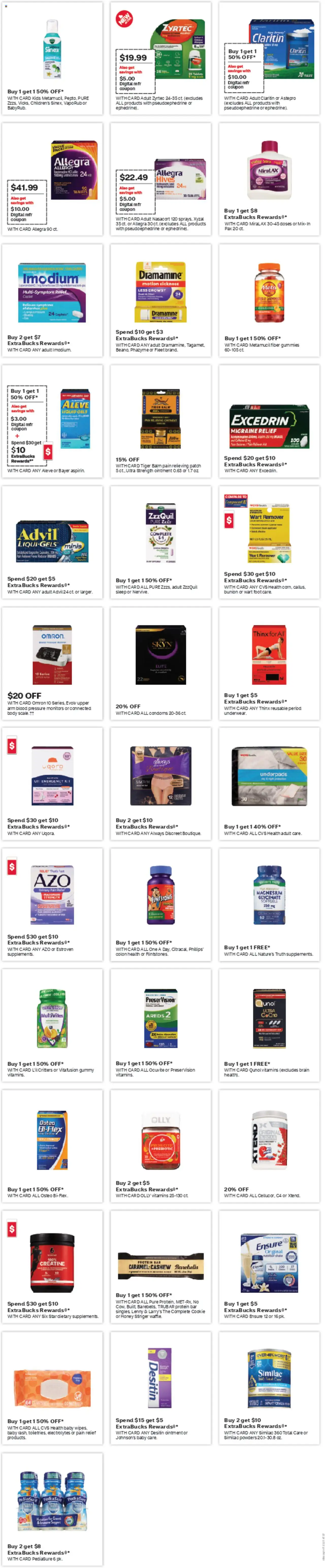 CVS Pharmacy Weekly Ad - valid from 17.08.2025 | Page: 13 | Products: Magnesium, CoQ10, Pan, Tablet