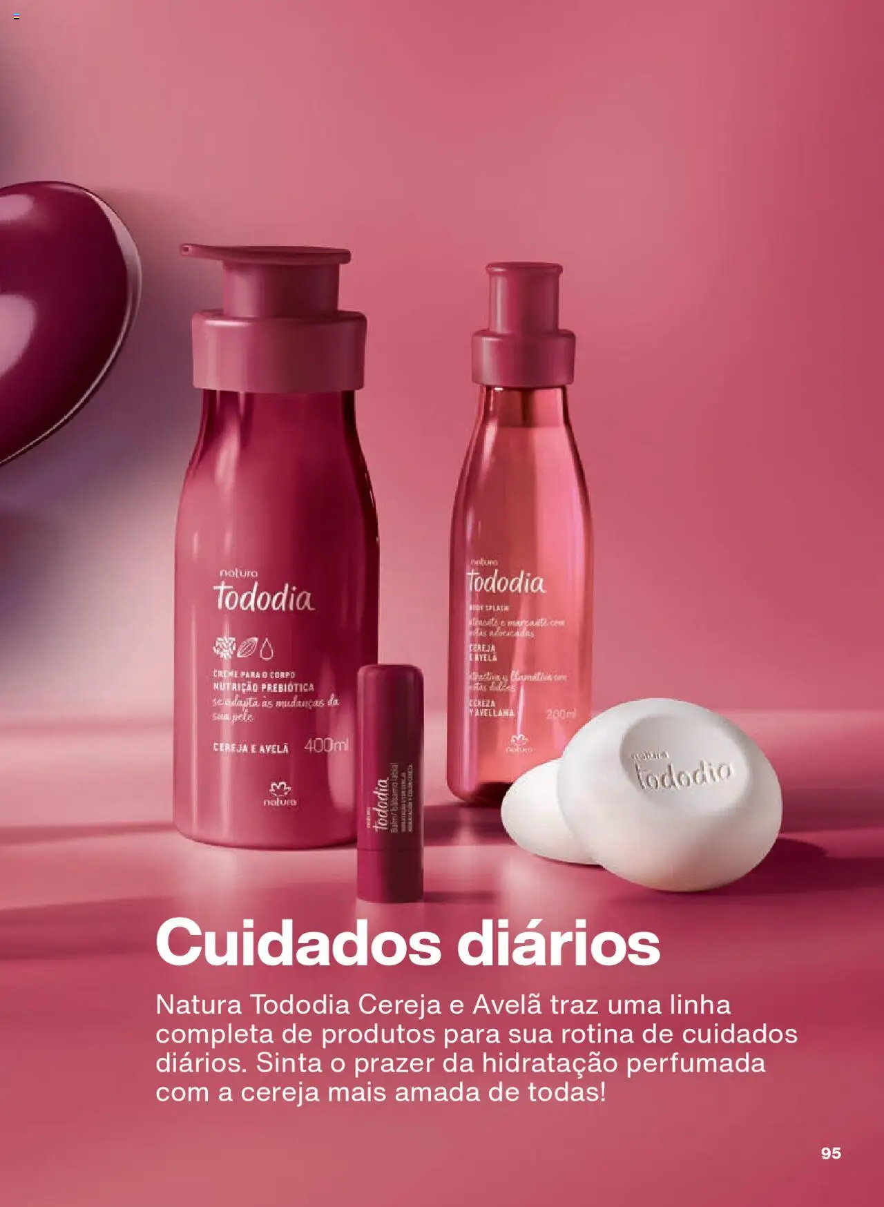 Natura Folheto - válido de 05.06.2025 | Página: 95 | Produtos: Cereja, Body, Avelã
