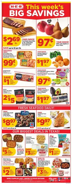 Preview of H-E-B weekly ads valid from 04.02.2026