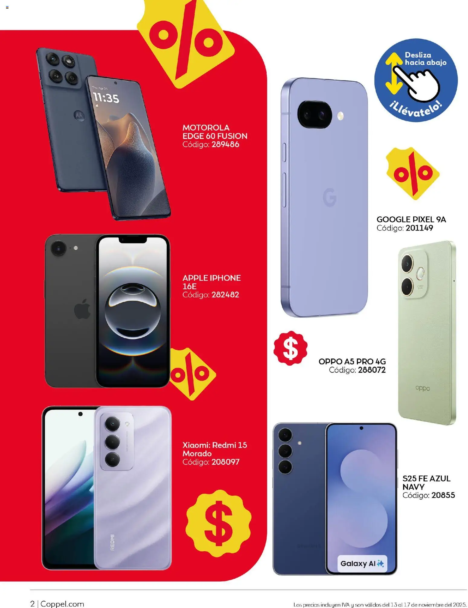 Nuevas ofertas de Coppel válidas en toda la República Mexicana desde el 13.11.2025. ¡Encuentra las mejores ofertas en Coppel Buen Fin! | Página: 3