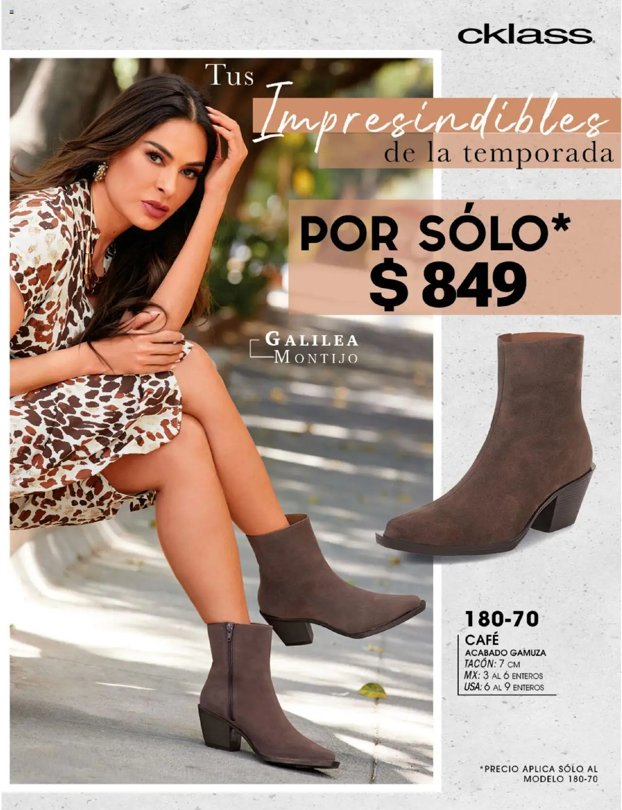 Nuevas ofertas de Cklass válidas en toda la República Mexicana desde el 14.07.2025. ¡Encuentra las mejores ofertas en Cklass catálogo Botas! | Página: 74 | Productos: Café, Gamuza