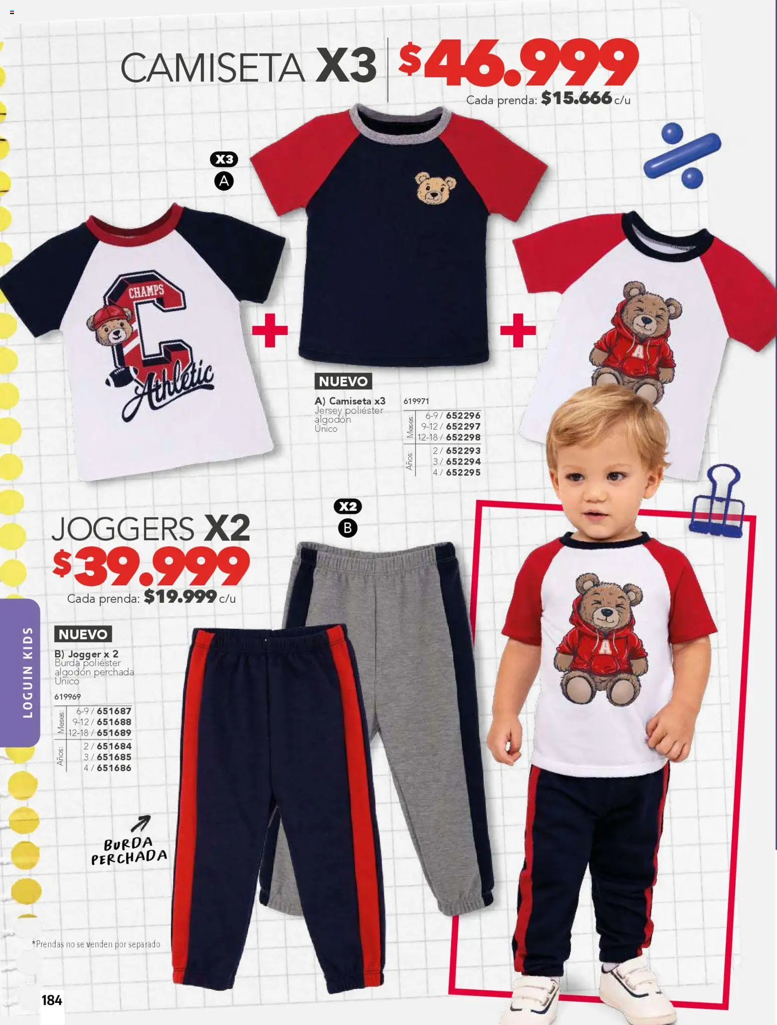 Pacifika revista - valida desde el 01.02.2026 | Página: 184 | Productos: Algodón, Camiseta